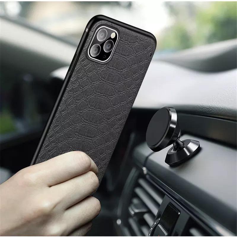 Carcasa magnetica textura piele crocodil iphone 11 pro xs